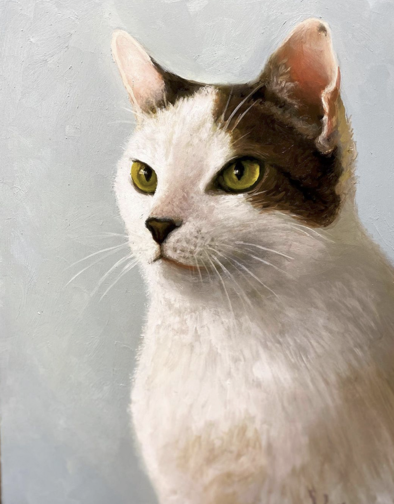 Kitty (Oil on Canvas)